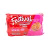 30578 - Festival Fresa Cream Sandwich Cookies - 12 Pack/14.22oz. (Case Of 24) - BOX: 24 Pkg