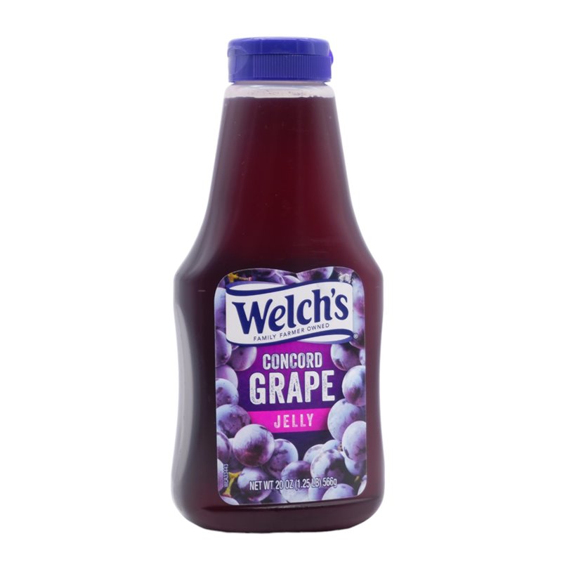 30589 - Welch's Squeezable Grape  Jelly - 20 oz. (Pack of 12) - BOX: 12