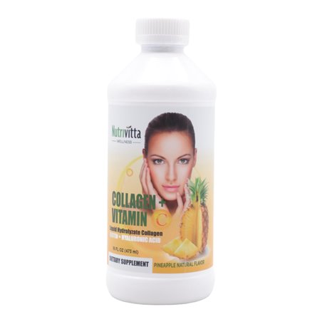27501 - Farcom Hyaluronic Collagen Piñeapple Hydrolzed + Vitamin C  16 oz - BOX: 