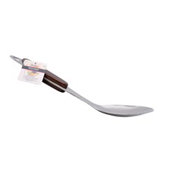 30214 - All For You, S/S Rice Ladle W/ Wooden Handle (Cucharon) No.3215 - BOX: 24 Units