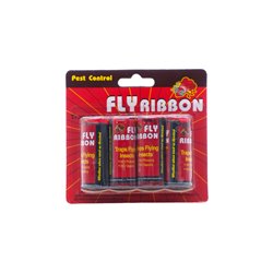 30610 - My Products Fly Paper Ribbon (Caza Mosca) - (2 Pkg Of 24ct)/ (Case Of 48) - BOX: 2Pkg/24ct