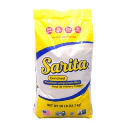 30626 - Sarita Rice ELG 4% - 50 Lb. - BOX: 1 Unit