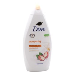 30629 - Dove Body Wash, Shea Butter/Vanilla - 450ml - Case Of 12 - BOX: 12