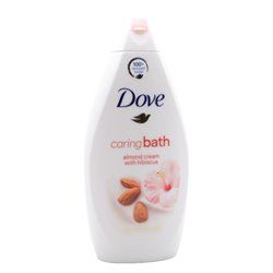 30631 - Dove Body Wash, Almond Cream W/ Hibiscus - 450ml - Case Of 12 - BOX: 12