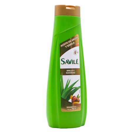 30650 - Savile Shampoo, Aceite De Argan & Sabíla - 12/700ml - BOX: 12 Units
