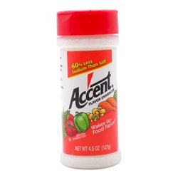 30663 - Accent Flavor Enhancer - 4.5 oz. (Shipper Of 48) - BOX: 48 Units