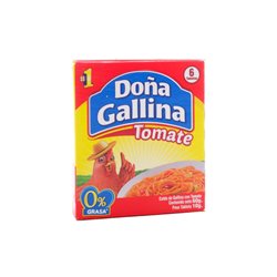 30685 - Doña Gallina Tomate, 66g - 6 Cubos - BOX: 6/24ct