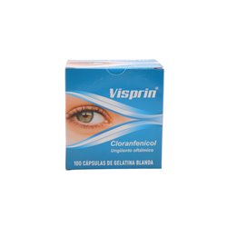 30689 - Visprin Cloranfenicol Oftalmico 100 Caps - BOX: 