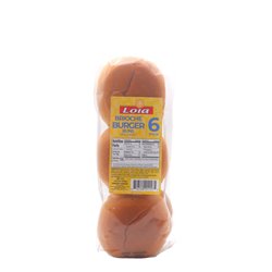 30739 - Loia Brioche Burger 6 pack 10.6 oz - BOX: 8 Pkg