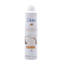 30786 - Dove Deodorant Spray, Coconut & Jasmine Flower Scent - 220ml/(Case Of 6) - BOX: 6 Units