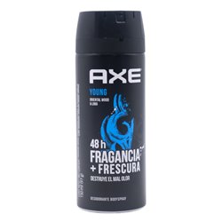 30790 - Axe Body Spray, Young - 150ml/(Cae Of 12) - BOX: 12 Units