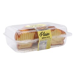 30805 - Plain Meia Lua Cake 0.60 lbs - BOX: 
