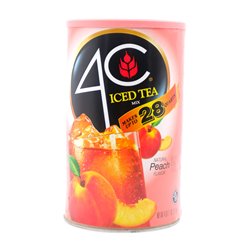 30827 - 4C Iced Tea Mix Powder Peach, Natural Flavor - 6/28 Qt. - BOX: 6