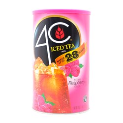 30828 - 4C Iced Tea Mix Powder Raspberry, Natural Flavor - 6/28 Qt. - BOX: 6