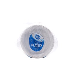 30846 - Real Value Plastic Plates 9 Inch -4/100ct - BOX: 4 of 100