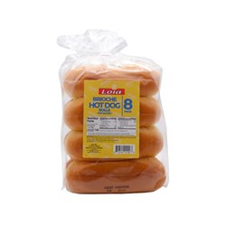 30852 - Loia Brioche Hot Dog 8 pack 
13.6 oz - BOX: 8 Pkg