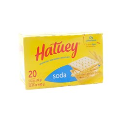 30863 - Hatuey Soda Crackers - 22.57oz(Case Of 6/20ct.) - BOX: 6/20 Units