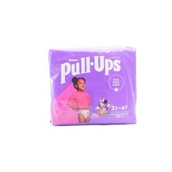 30340 - Huggies Girl Diapers Pull-Ups  - Size 3T-4T  (Case of 4/20's) - BOX: 4/20