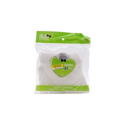 30910 - Ideal Plastic Teaspoons (White) - 48 Pack/51ct. - BOX: 6 Units