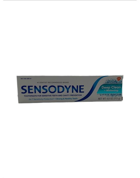 28686 - Sensodyne Toothpaste, Deep Clean - 4.0 oz. 08700 - Box:  - Loc: F1