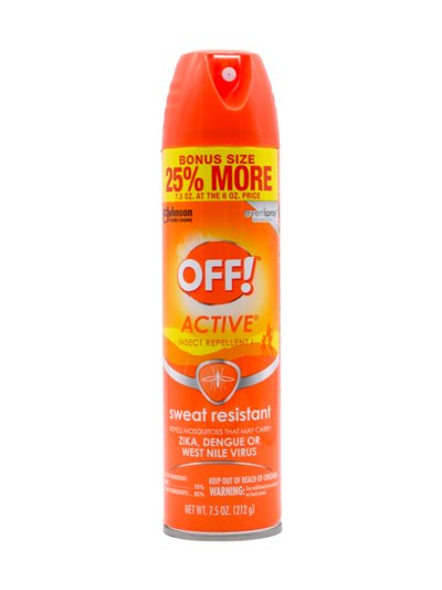 28688 - Off! Active Insect Repellent -  7.5 oz.(Case Of 12) -Sweat Resistant. 77642 - Box:  - Loc: I8