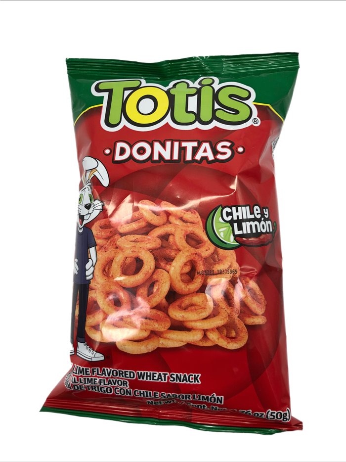 28690 - Tostis Donitas Hot Chili 24/1.76oz - Box:  - Loc: O3