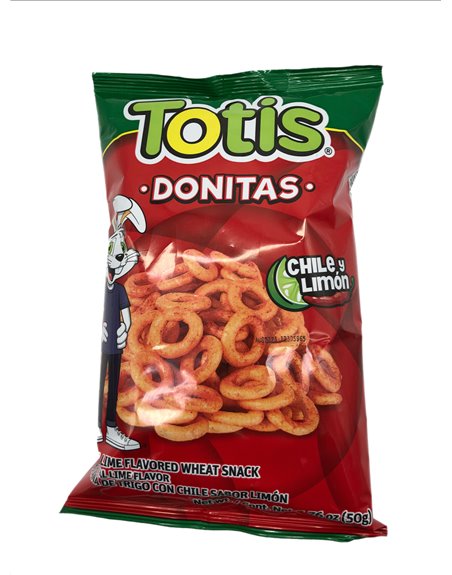 28690 - Tostis Donitas Hot Chili 24/1.76oz - Box:  - Loc: O3