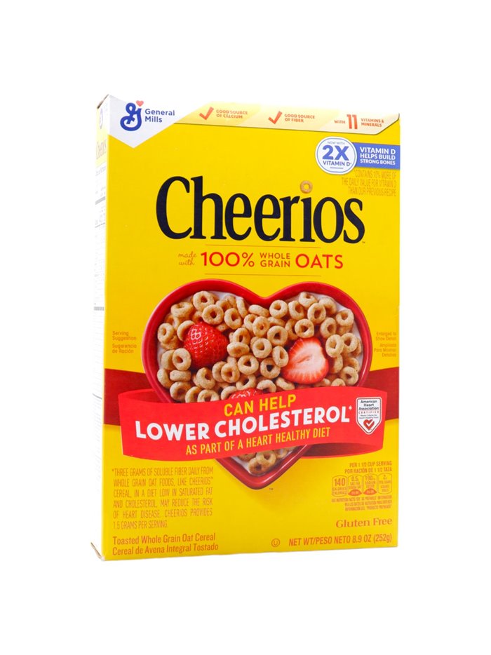28701 - Cheerios 12 - 8.9 oz - Box:  - Loc: 