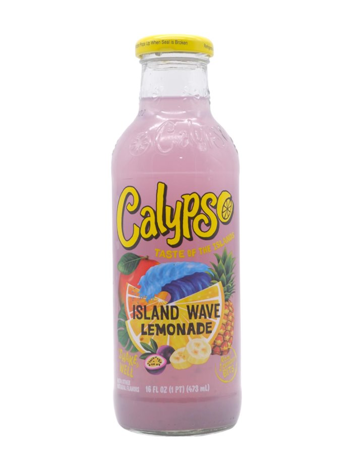 28710 - Calypso Island Wave Lemonade - 16 fl. oz. (12 Pack) - Box:  - Loc: D1