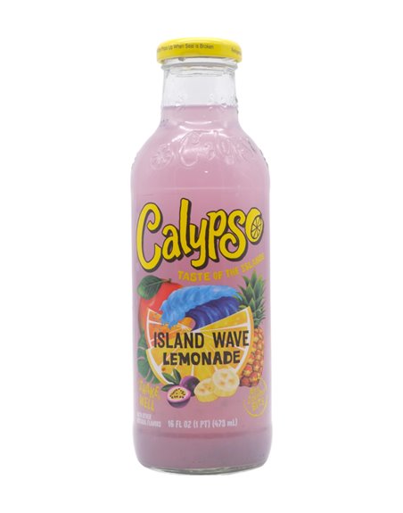 28710 - Calypso Island Wave Lemonade - 16 fl. oz. (12 Pack) - Box:  - Loc: D1