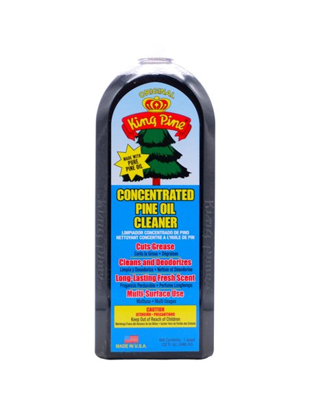 28732 - King Pine Oil Cleaner  Black - 32 fl. oz. (Case of 12) - Box:  - Loc: C12