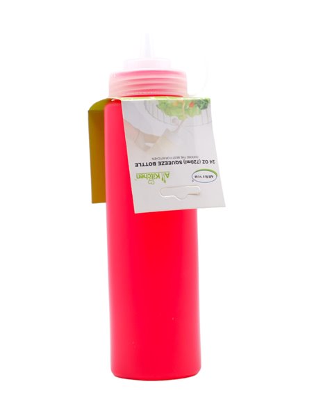 28738 - All For You, Squeeze Bottles Assorted Color - 24oz. - Box:  - Loc: J8