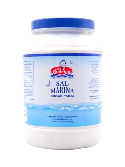 28772 - Don Rodrigo Sea Salt 10lbs. - Box:  - Loc: 