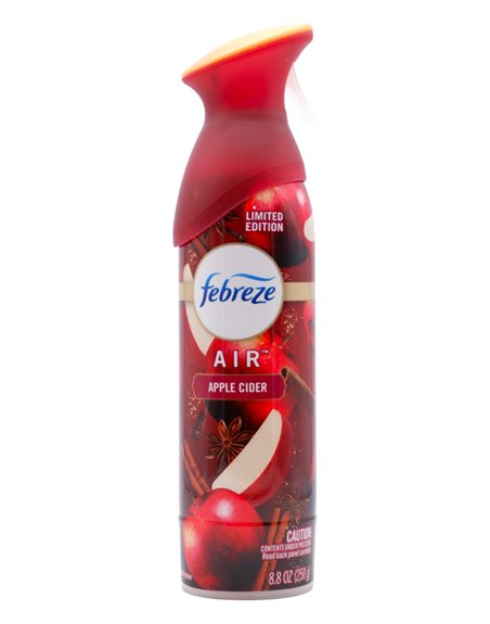 28822 - Febreze Air Spray Apple Cider - 300ml. (Case of 6) - Box:  - Loc: I7