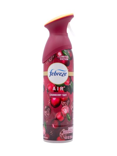 28823 - Febreze Air Spray Cranberry Tart - 300ml. (Case of 6) - Box:  - Loc: I7