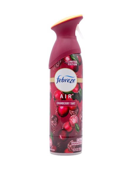 28823 - Febreze Air Spray Cranberry Tart - 300ml. (Case of 6) - Box:  - Loc: I7