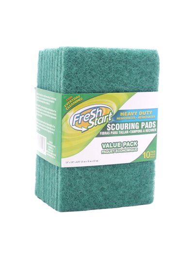 28831 - The Start Heavy Duty Scour Pads - 10ct. 32208 - Box:  - Loc: J7