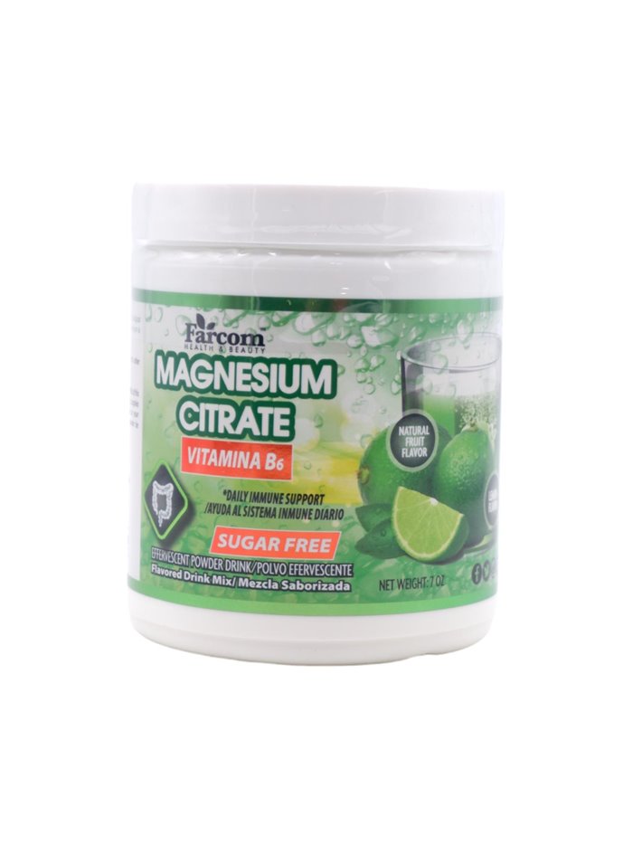 28897 - Farcom Magnesium Citrate Lemon Vitamina B6 7 oz - Box:  - Loc: R6