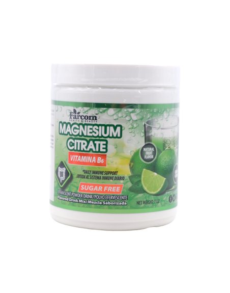 28897 - Farcom Magnesium Citrate Lemon Vitamina B6 7 oz - Box:  - Loc: R6