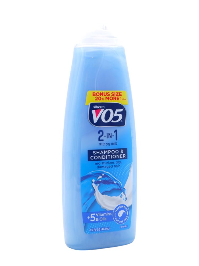 29035 - Alberto VO5 Shampoo & Conditioner Moisturizes Dry, Damaged Hair - 15 fl. oz. - Box:  - Loc: K9