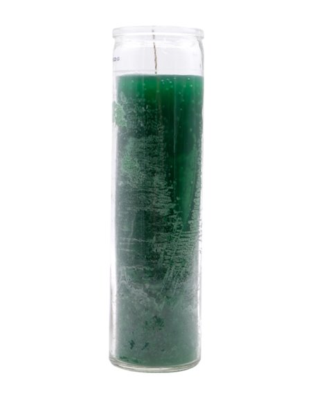 29049 - Ilumex Candle 7 Days Green- (Case of 12) - Box:  - Loc: A9