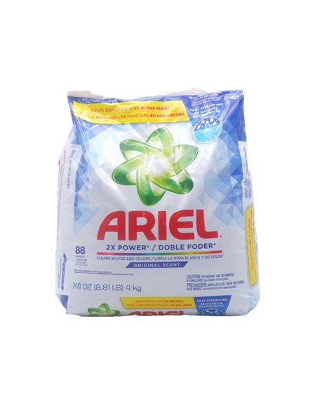 29053 - Ariel Powder Detergent  Regular - 4KG  (Case of 5). 94600 - Box:  - Loc: B8