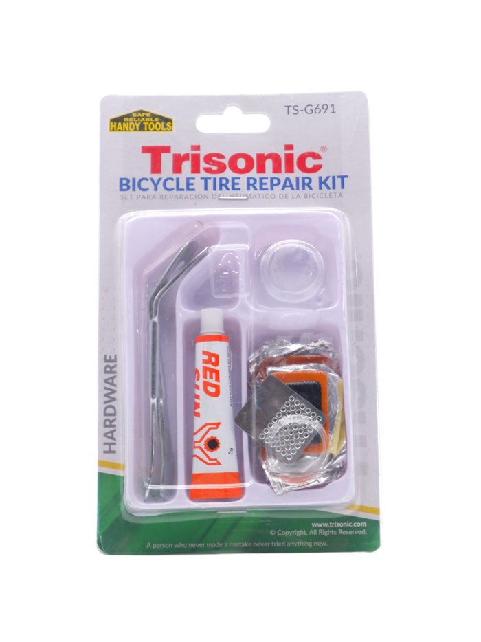 29153 - Trisonic Bicycle Tire Repeair Kit (TS-G690) - Box:  - Loc: A1