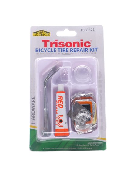 29153 - Trisonic Bicycle Tire Repeair Kit (TS-G690) - Box:  - Loc: A1