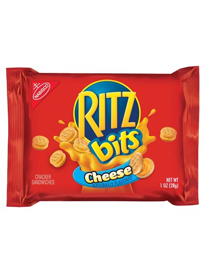 8572 - Ritz Bits Cheese - 1 oz. (12 Packs) - Box:  - Loc: N8