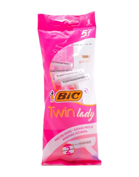 29159 - Bic Twin Lady Razor - 5+1 Pack - Box:  - Loc: L0