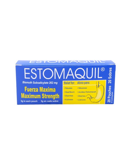 29197 - Estomaquil - 20ct/3g. (Case of 36) - Box:  - Loc: K6