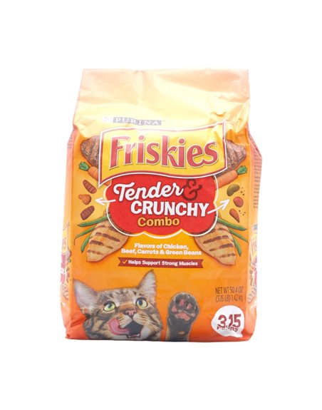 29199 - Friskies Tender & Crunchy 4/3.15lb - Box:  - Loc: 