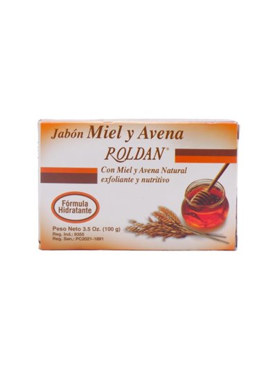 29227 - Roldan Honey and Oats Soap - 3.5oz - Box:  - Loc: 