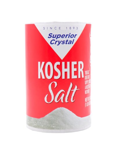 29256 - Superior Crystal Kosher Salt - 24 oz. (Pack of 12).06082027 - Box:  - Loc: H2